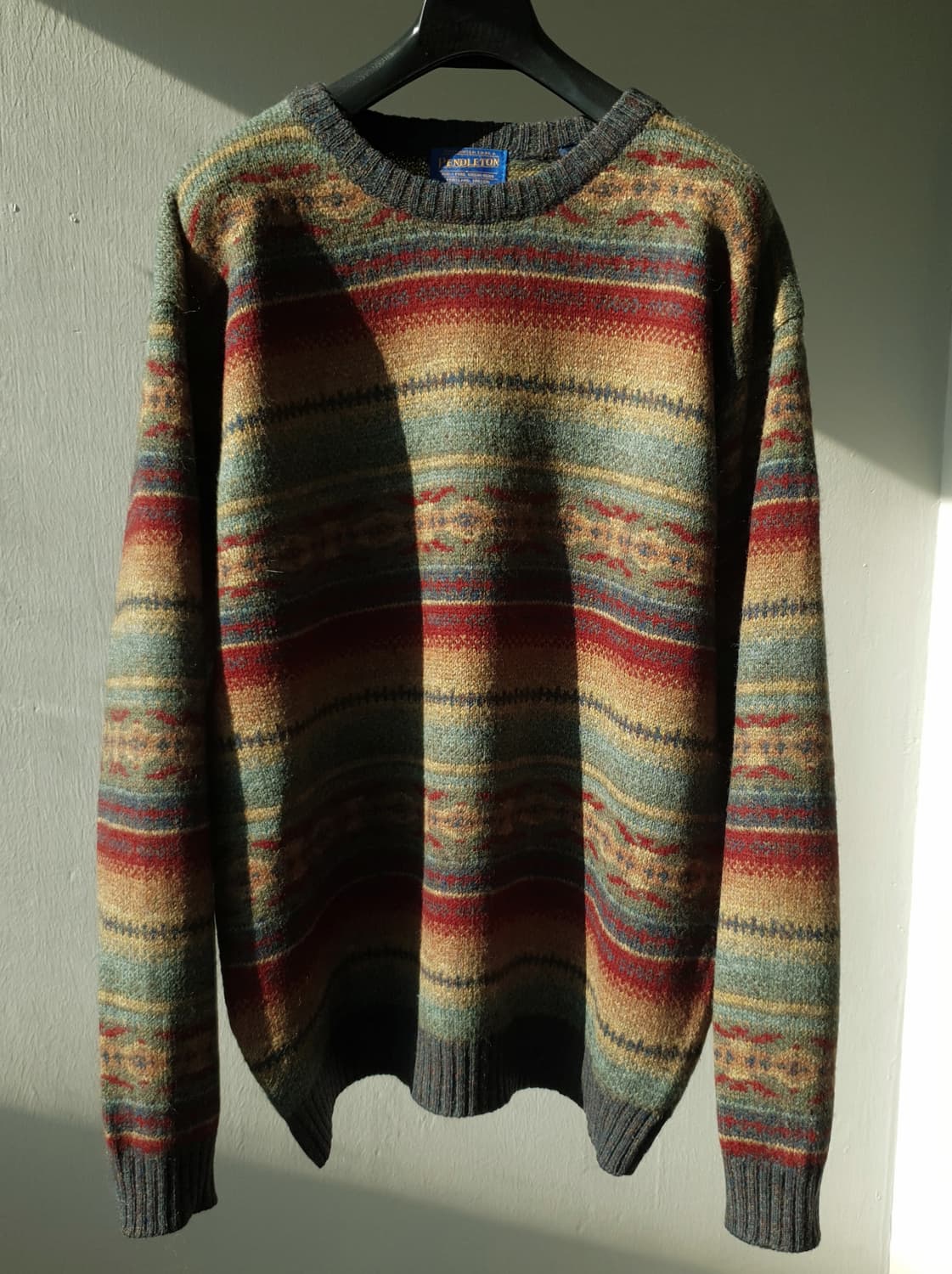 90s PENDLETON virginwool sweater 상품이미지2