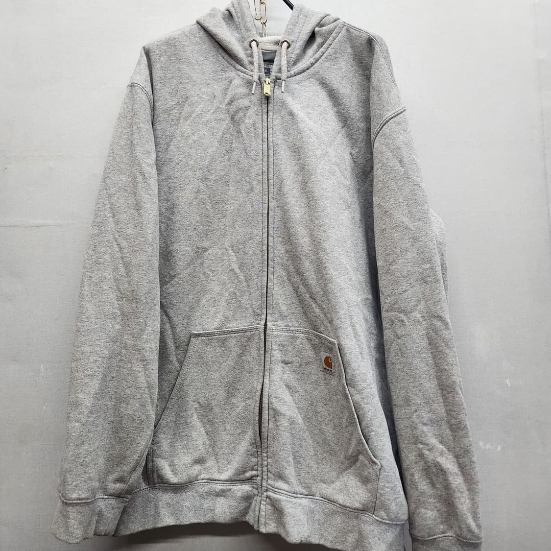 칼하트 로고 루즈핏 후드집업 XL(3XL) 상품이미지1