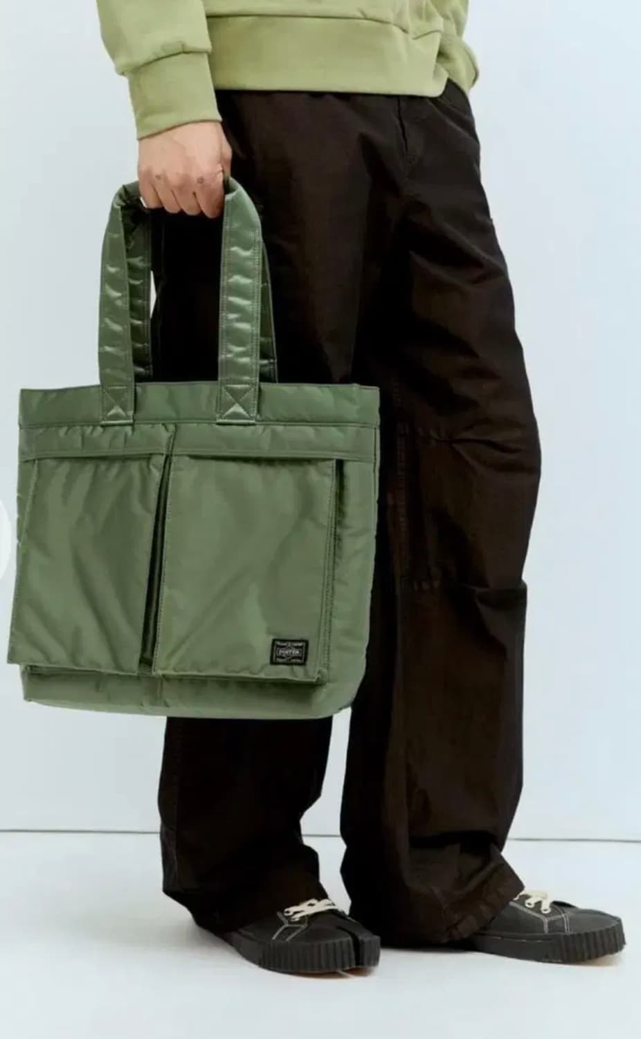 요시다포터 탱커 토트백 세이지그린 새제품 판매 상품이미지2