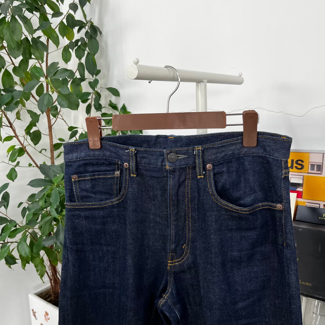 빔즈플러스 셀비지 데님팬츠 M 상품이미지2