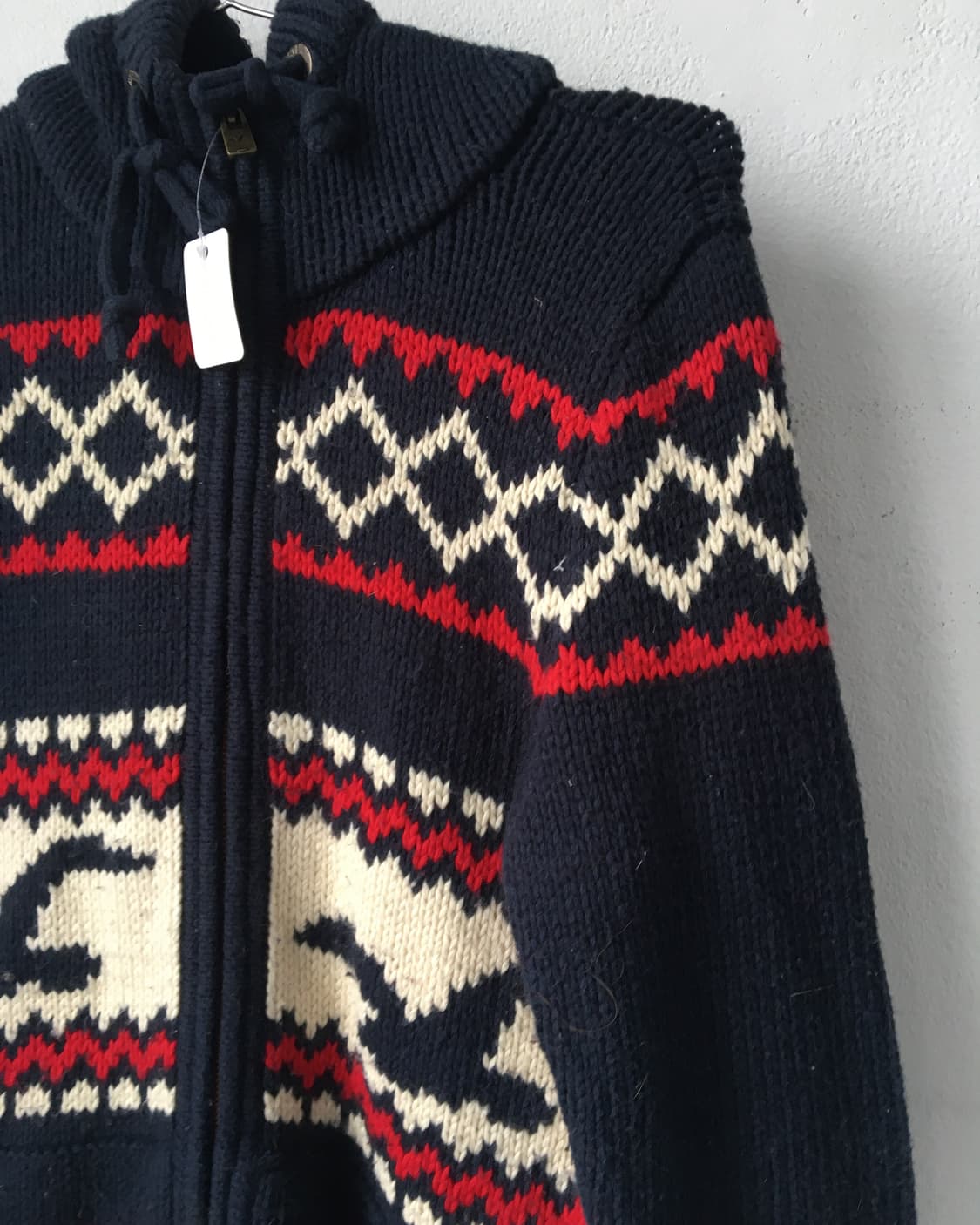 Hollister hood knit zip up 상품이미지4