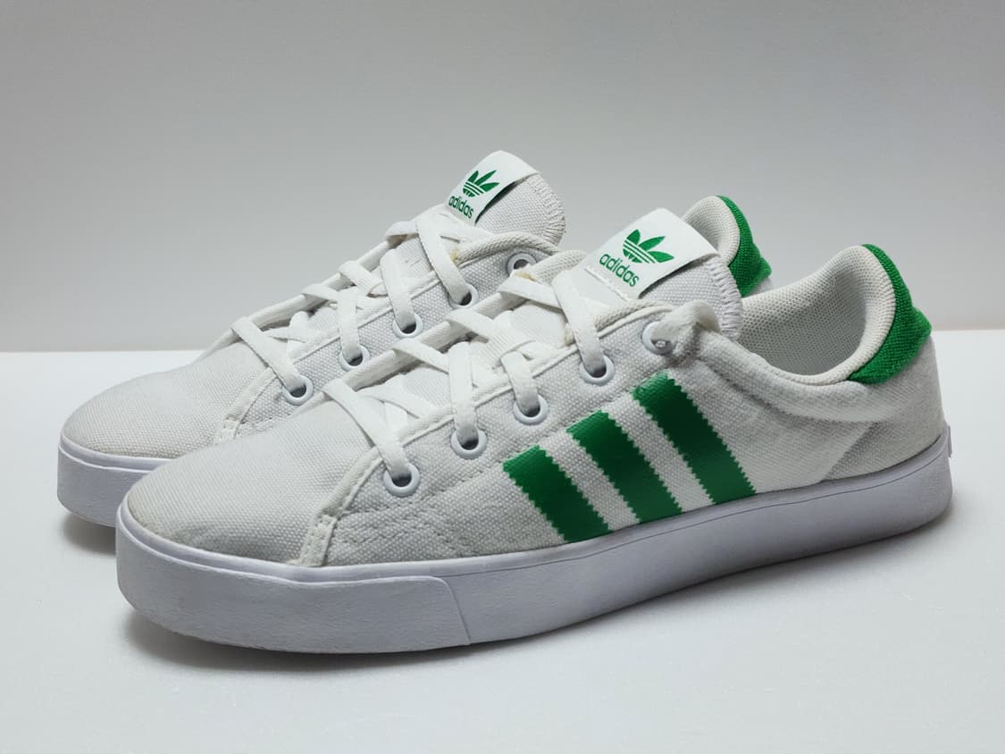 아디다스 Adicourt 흰/녹 스니커즈 235mm 상품이미지1