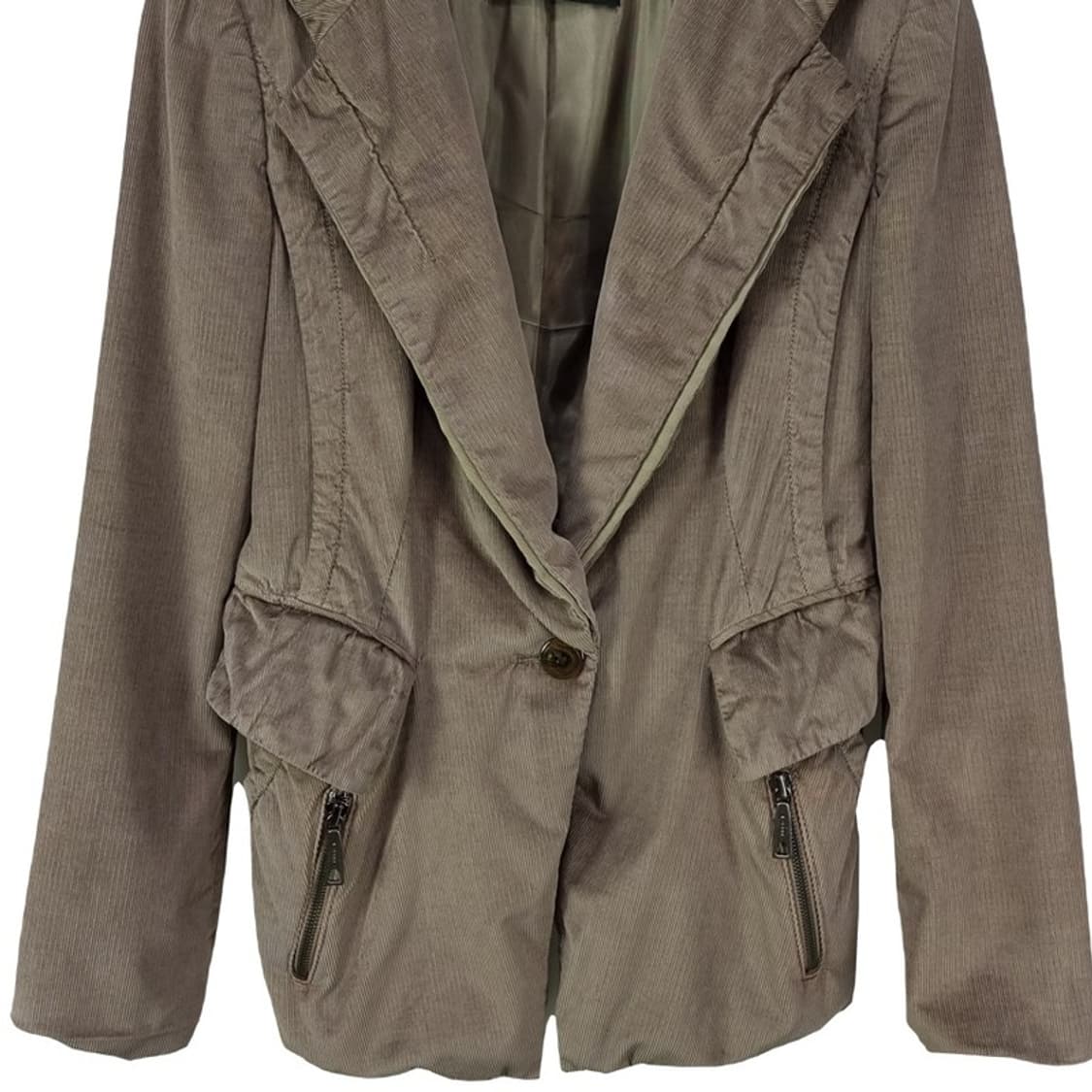 [미샤] 빈티지 디테일 코듀로이 블레이저 자켓 P01394 상품이미지5