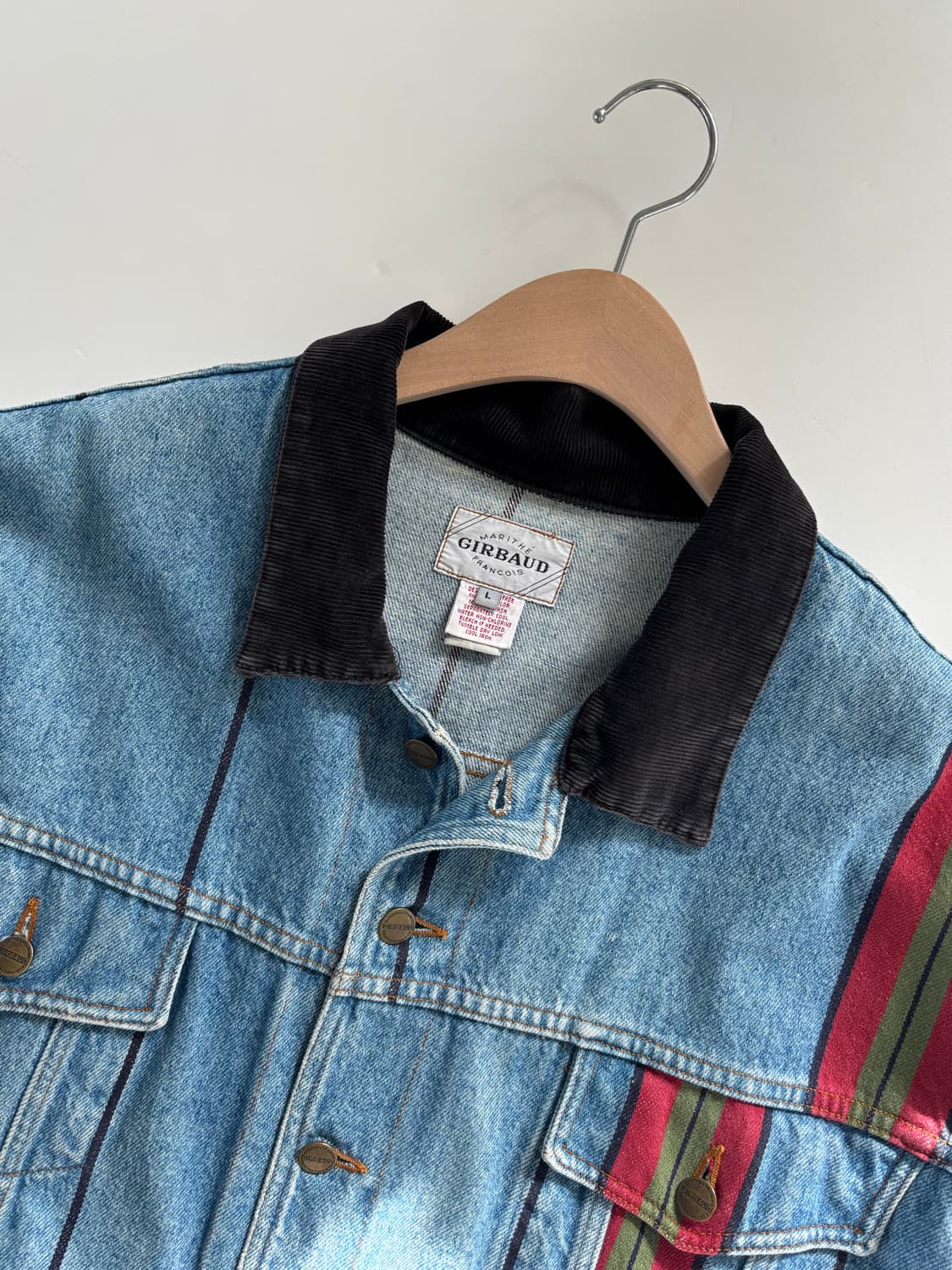 Marithe 마리떼 프랑소와 저버 90s 패턴 데님 자켓 상품이미지4