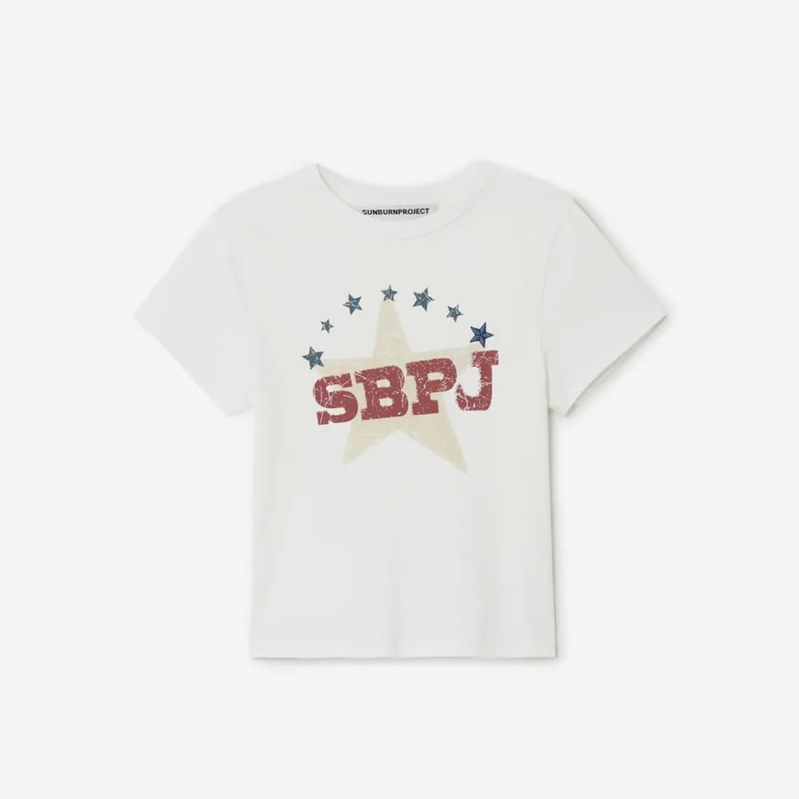 썬번프로젝트 반팔 sbpj t shrit white 상품이미지5