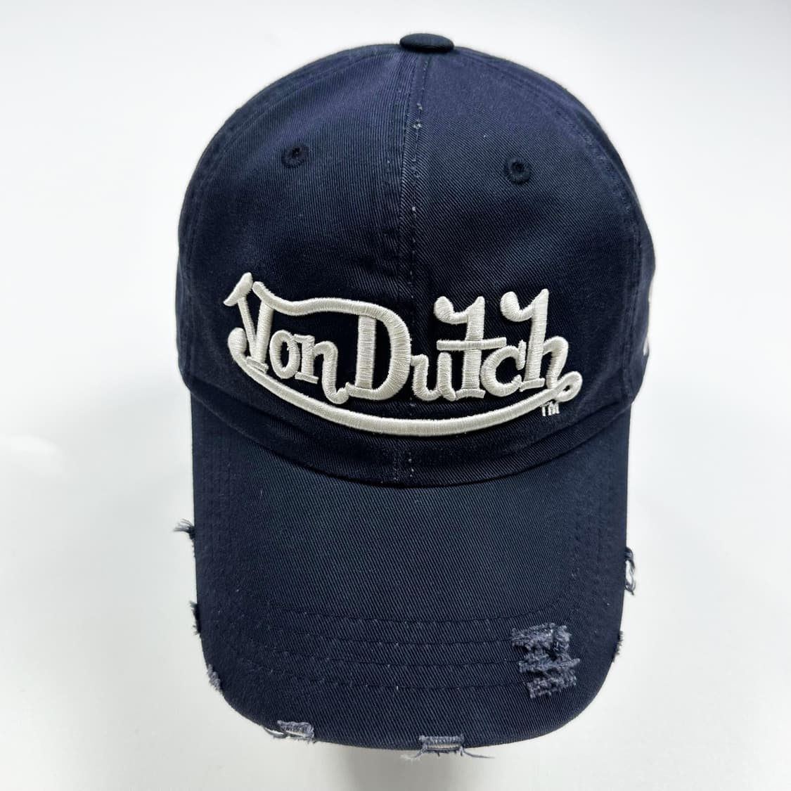 본더치 올드스쿨 y2k 네이비 볼캡 모자 상품이미지2