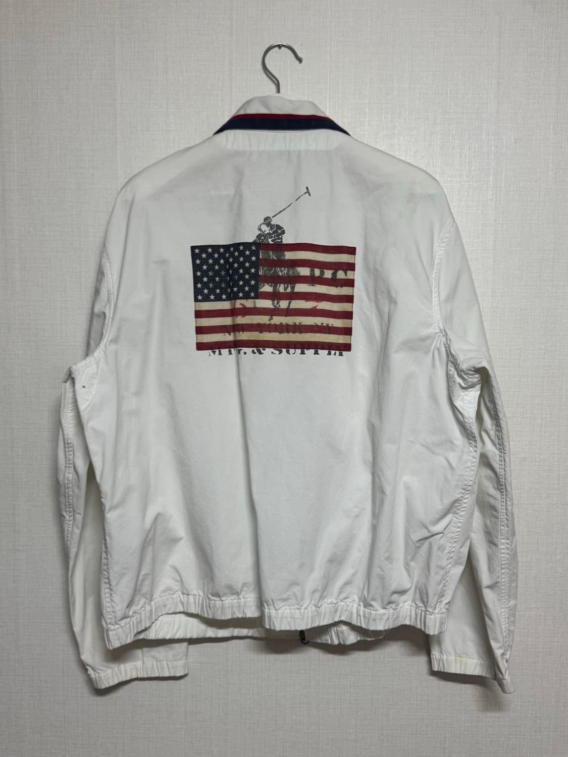 90’s 폴로 랄프로렌 빅포니 USA 코튼 자켓 XL 상품이미지2