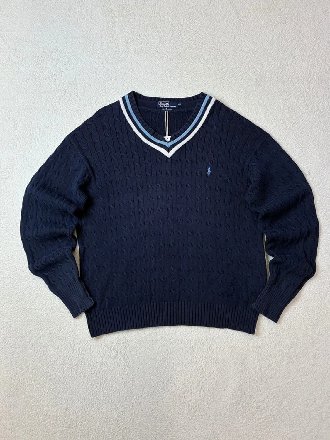 폴로 랄프로렌 90's 꽈배기 크리켓 니트 PN5948    상품이미지1
