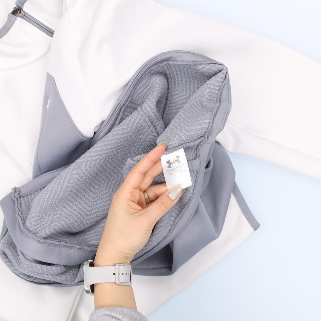 [M] 언더아머 여성 골프 반집업 후리스 0112J 상품이미지3