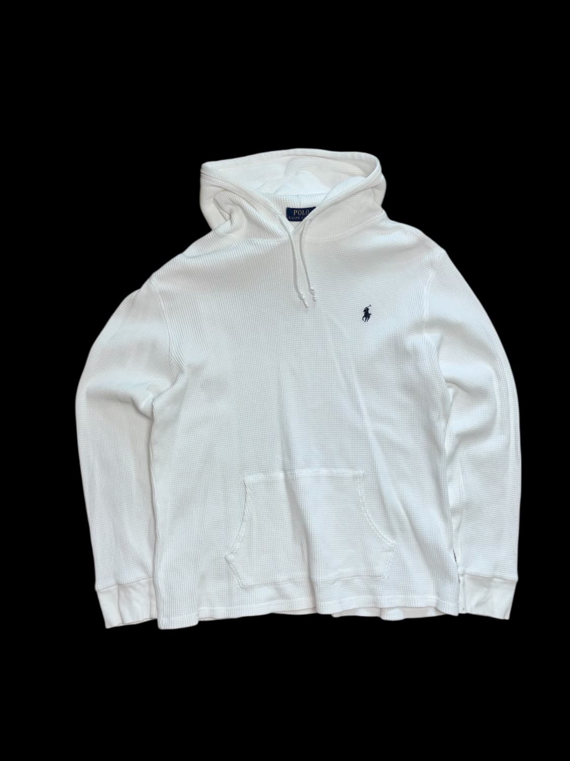 폴로 랄프로렌 와플 니트 후드티 상품이미지1
