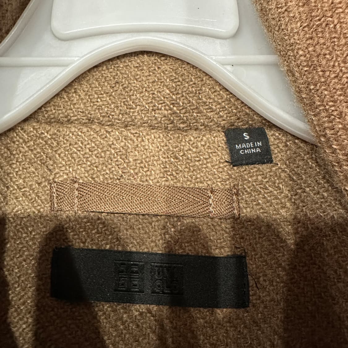 유니클로 더플 떡볶이코트 S 상품이미지3