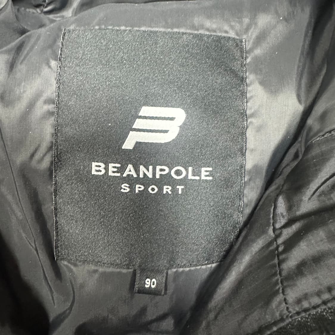 ✨ (바배) 빈폴 스포츠 x 스마일리 콜라보 덕다운 블랙 패딩  상품이미지3