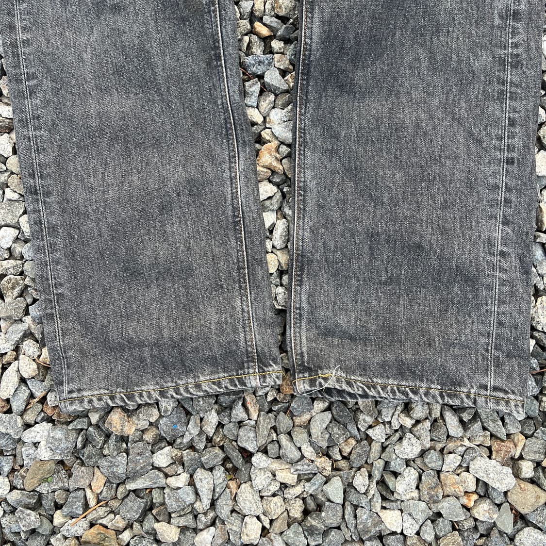 EDWIN XV(made japan) 빈티지 흑청 데님(실측확인) 상품이미지2