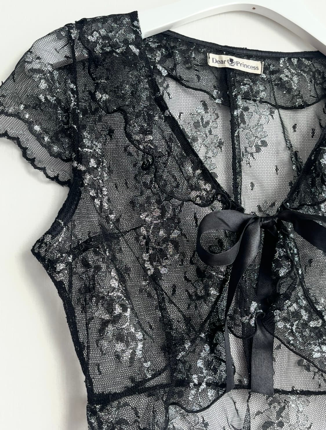 Dear Princess 고스 레이스 리본 볼레로 상품이미지2