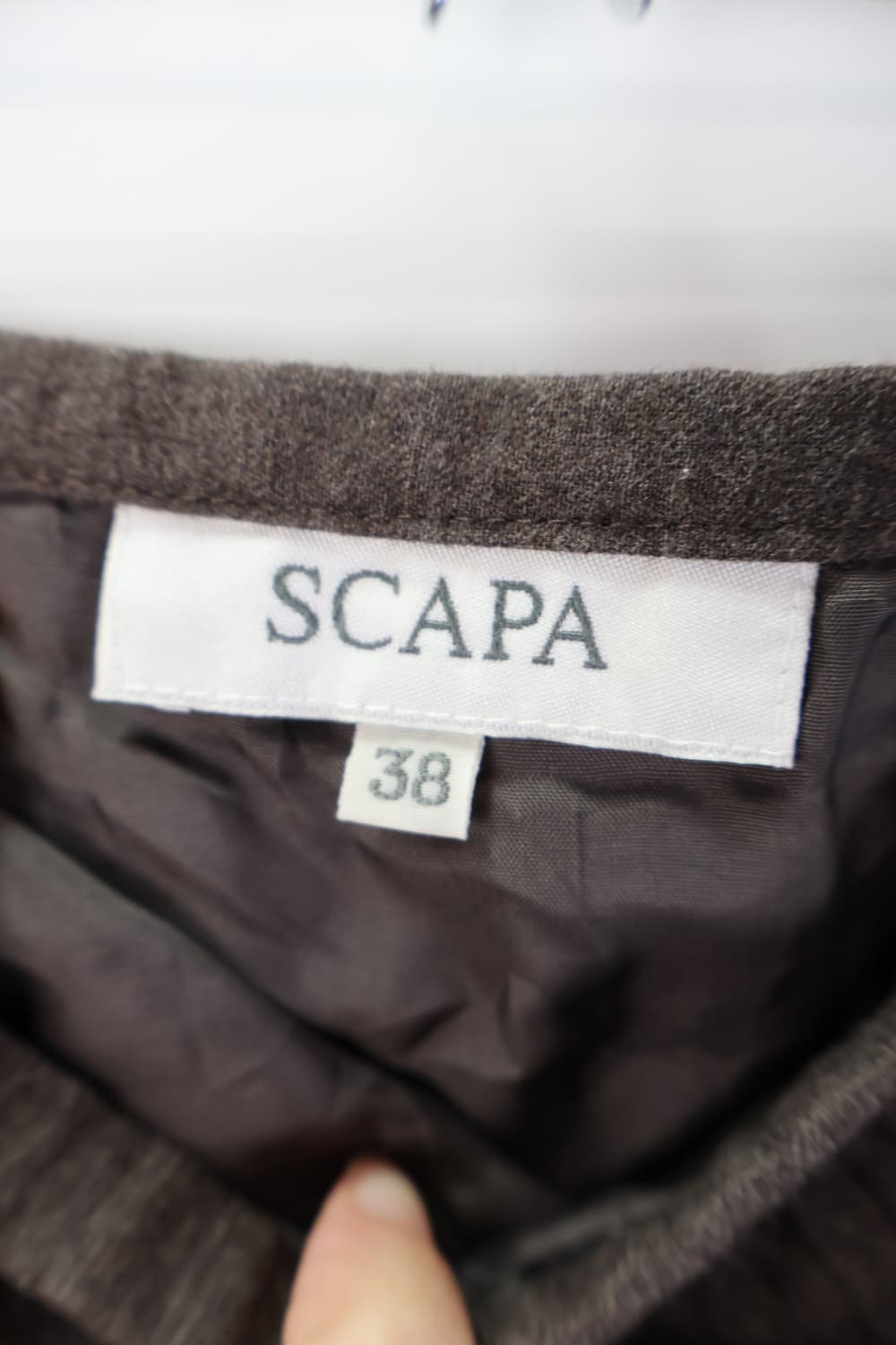 Jpn Brown Wool Midi Skirts 상품이미지6