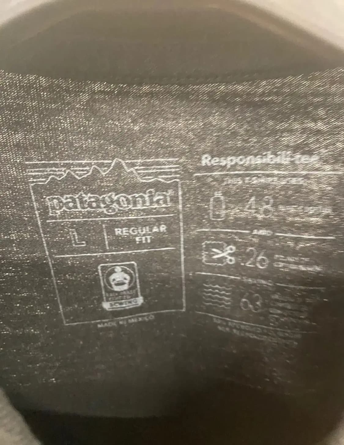 파타고니아 반팔티 L사이즈 상품이미지4