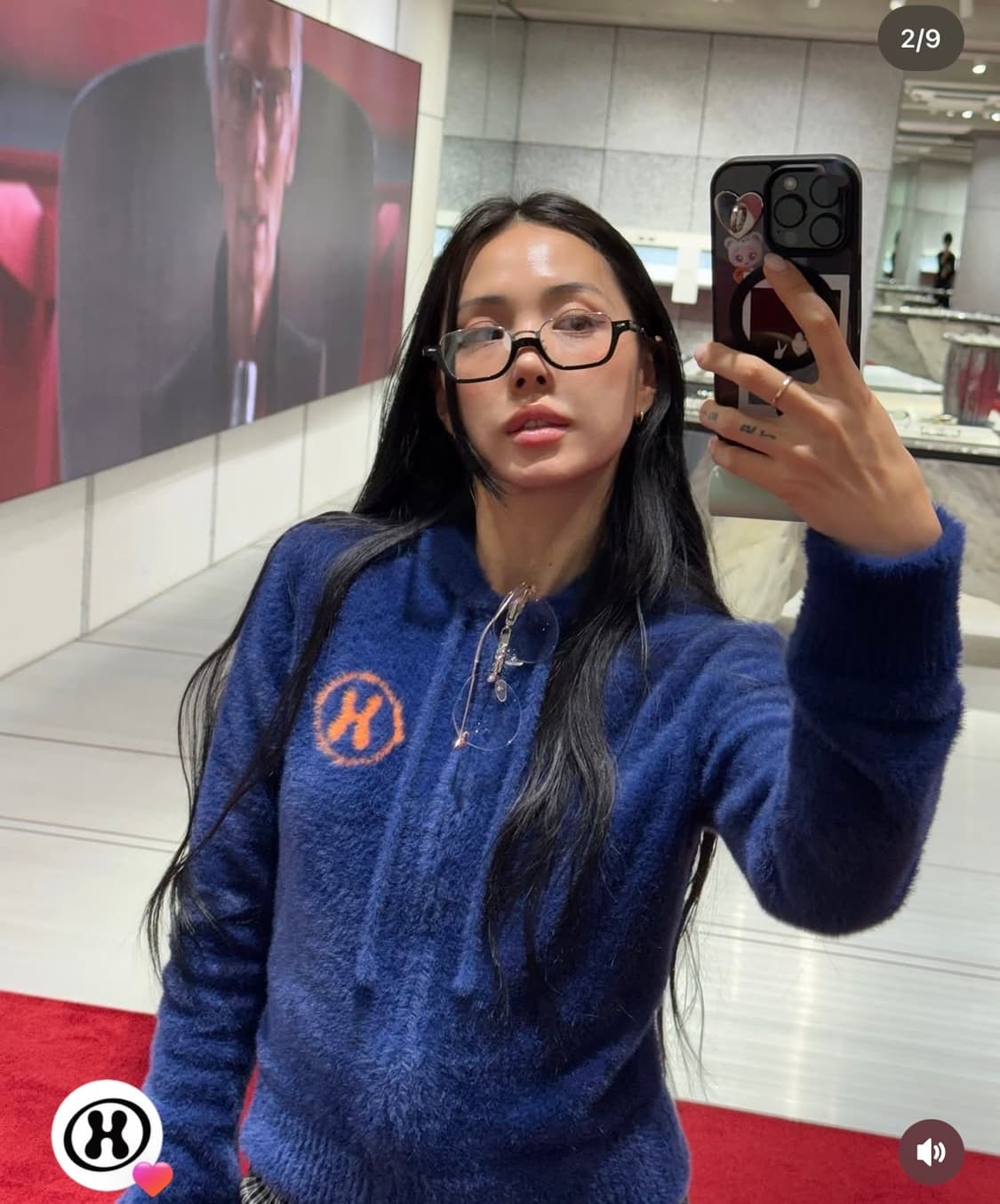 더미스테리어스호텔 퍼 후드집업 상품이미지1