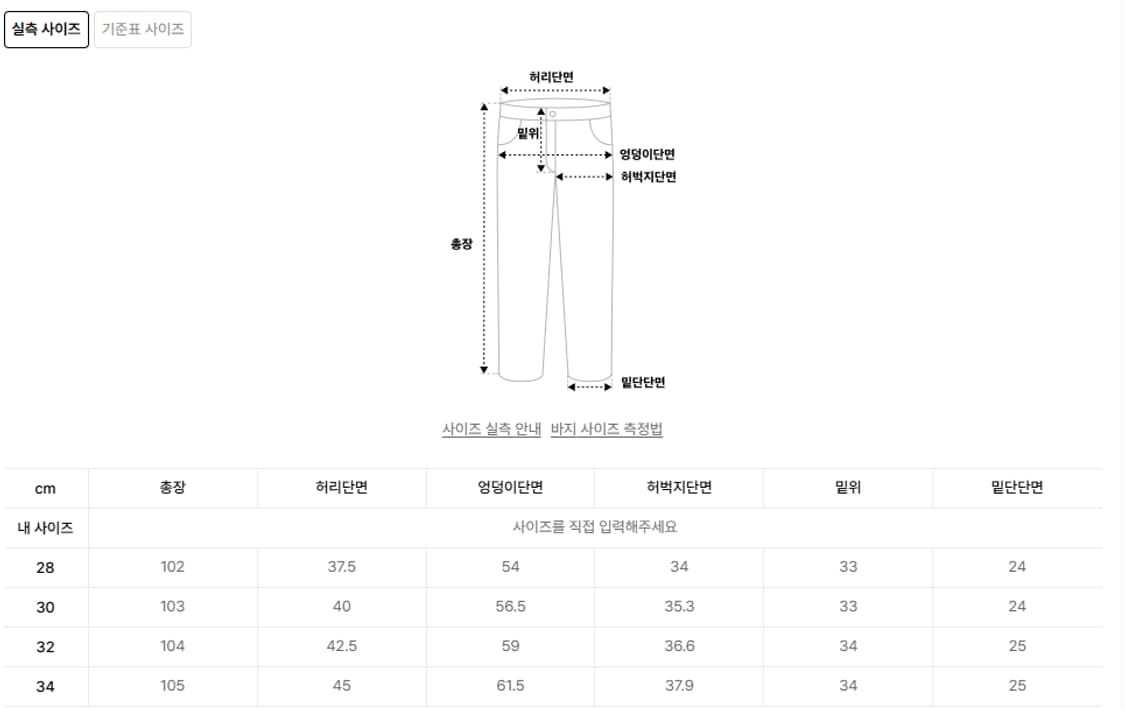 제멋 옐로우 워싱 와이드 데님팬츠 인디고 상품이미지2