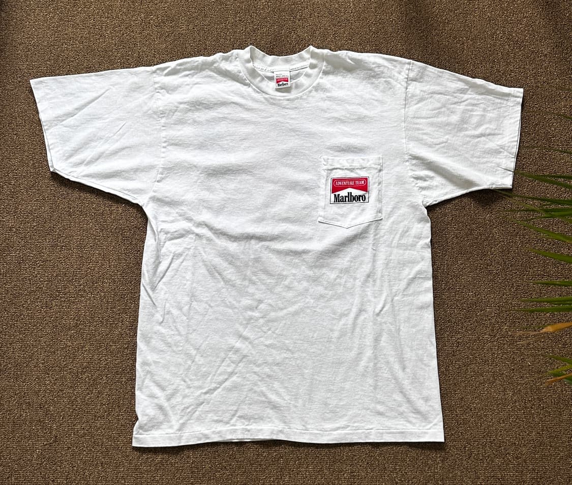 90s OG Marlboro pocket t shirt 상품이미지4