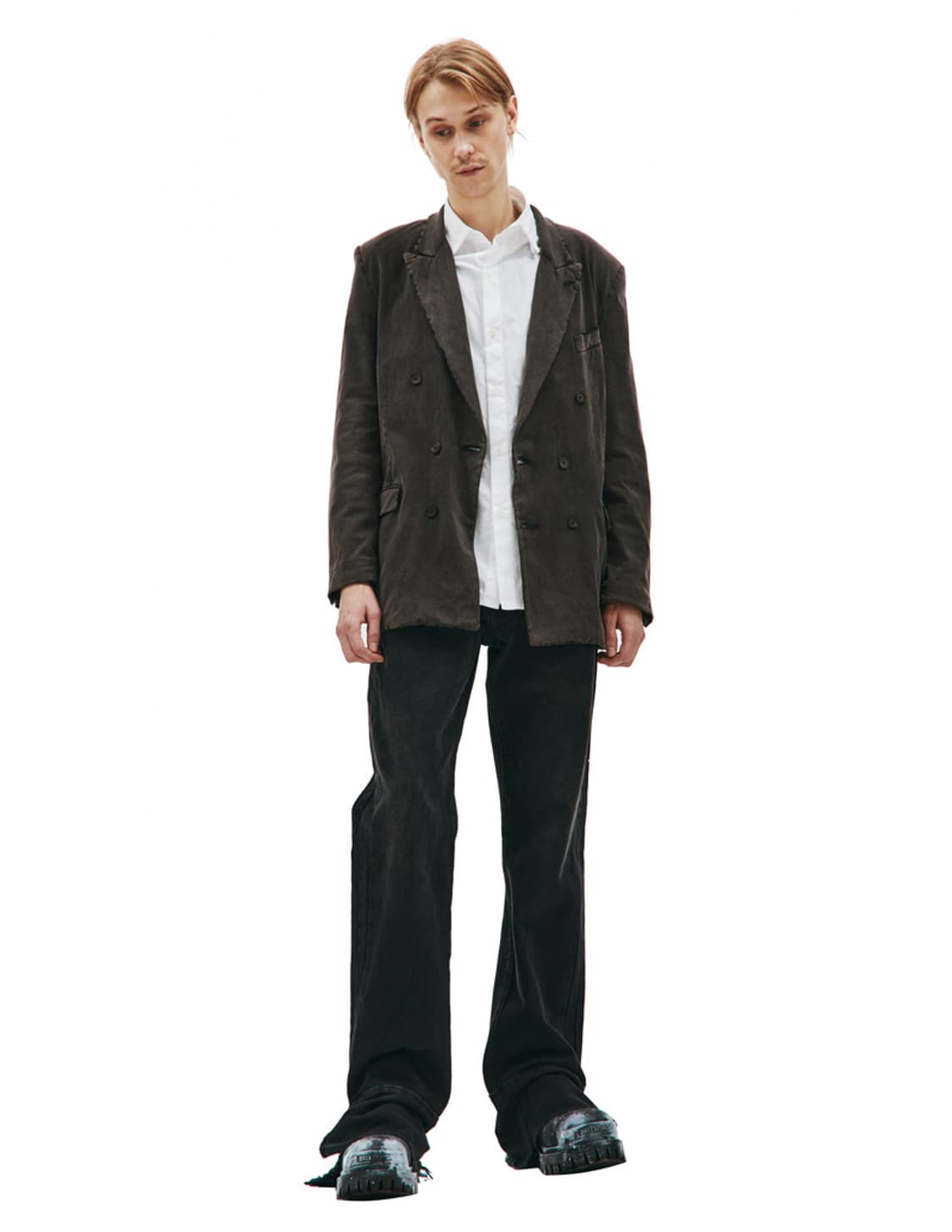 [L] 발렌시아가 21FW worn out double blazer 상품이미지2