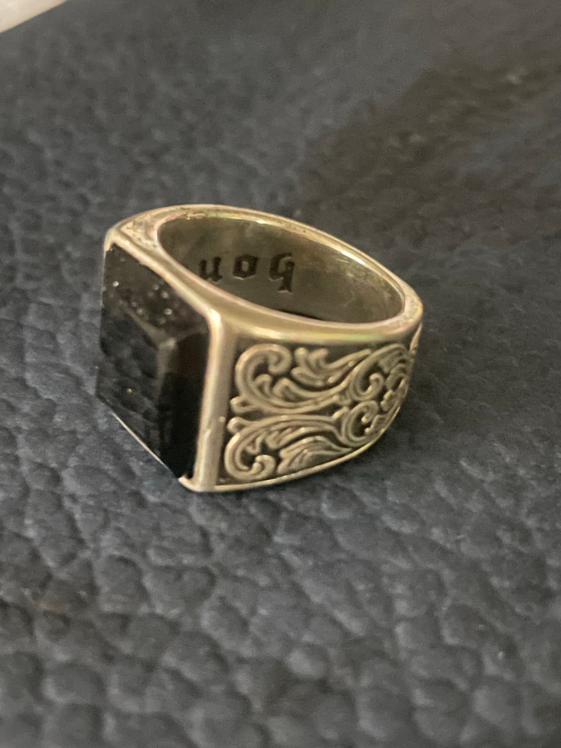 wealth Honor square onyx ring 상품이미지4