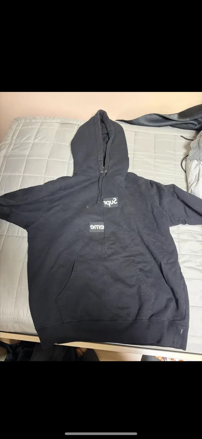 슈프림 꼼데 후드티 상품이미지1