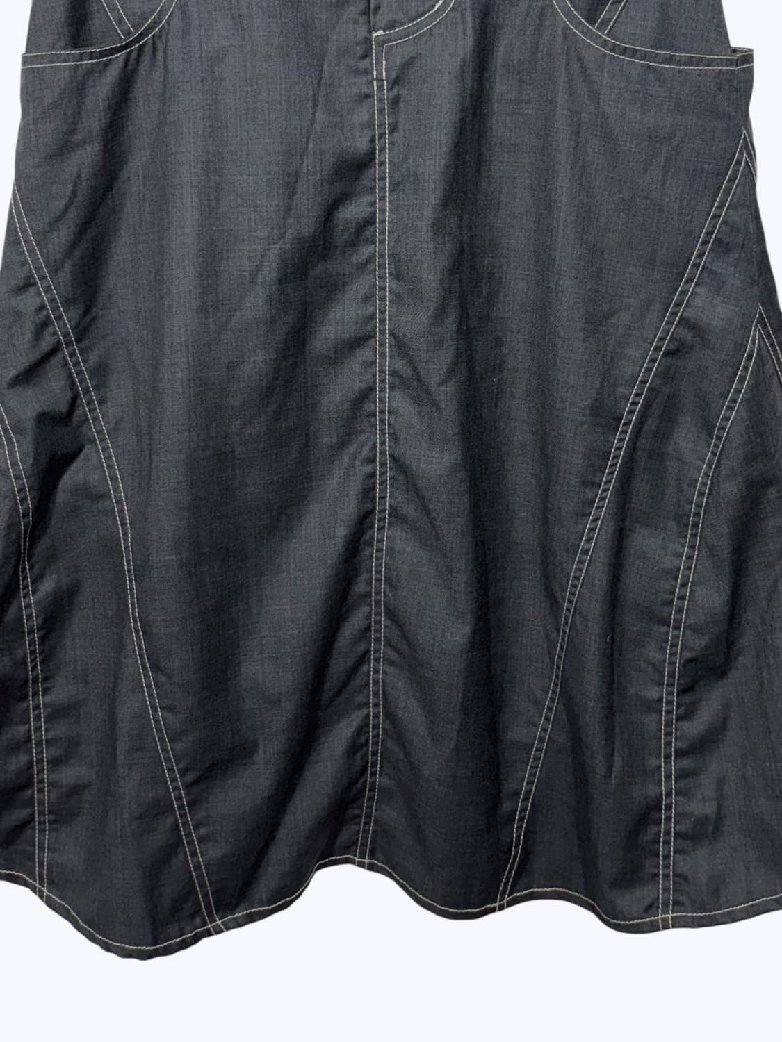 POUR DEUX gray stitch A skirt 상품이미지4