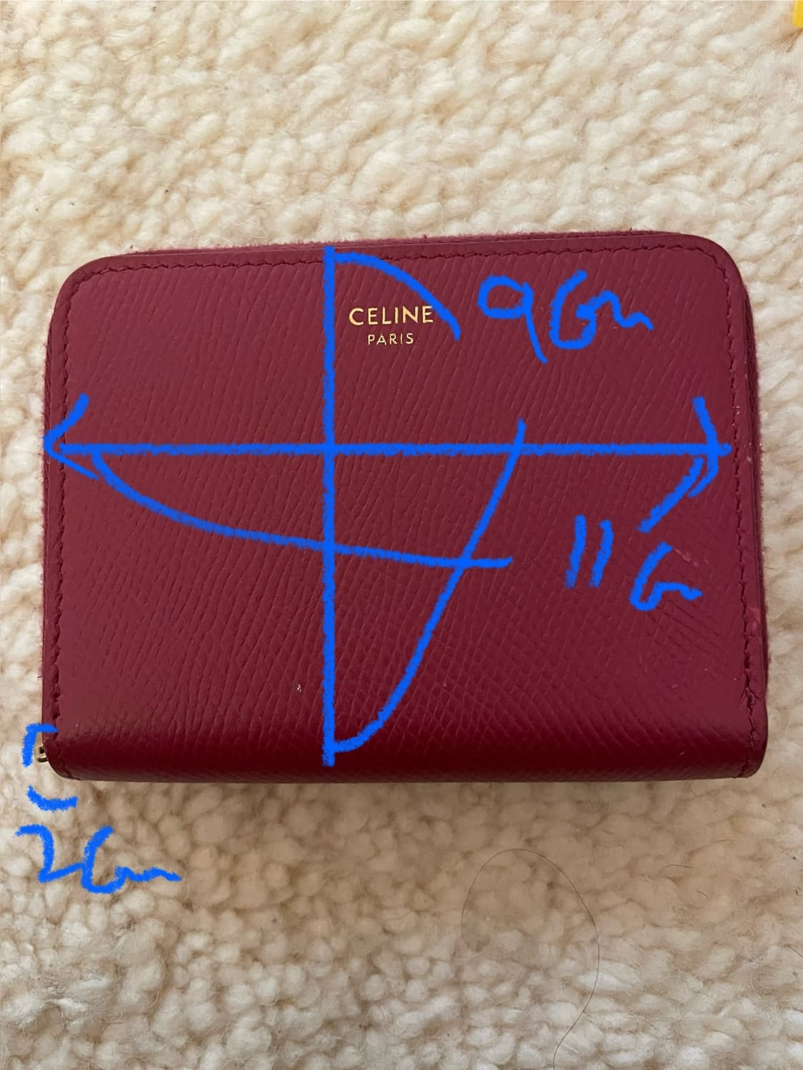 셀린느 지퍼 지갑 상품이미지9