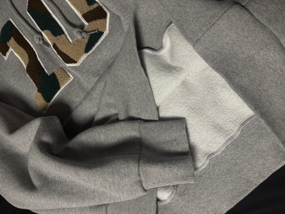 카모 패치 후드 그레이 CAMO PATCH HOOD  상품이미지2