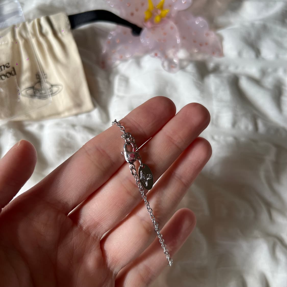 비비안웨스트우드 올림피아 펄 펜던트 네크리스 상품이미지8