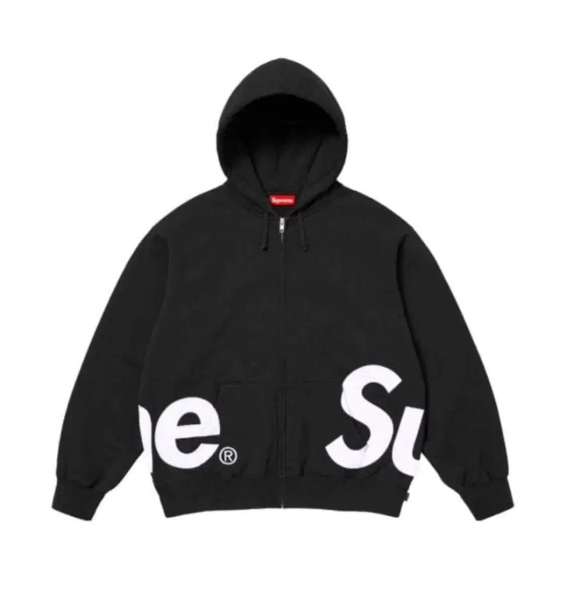 슈프림 빅 로고 후드집업 Big Logo Zip Up Hooded Swe 상품이미지1