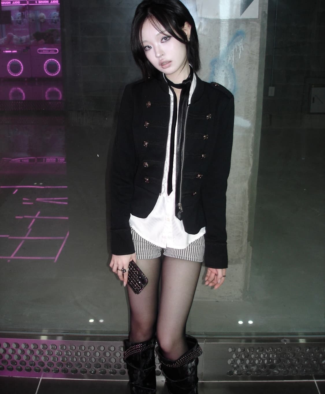 빈티지 나플레옹 자켓 (착샷ㅇ) 상품이미지6