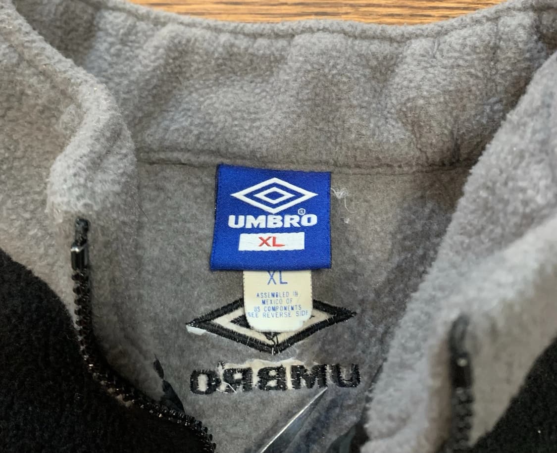 엄브로  빈티지 하프 집업 플리스  상품이미지2