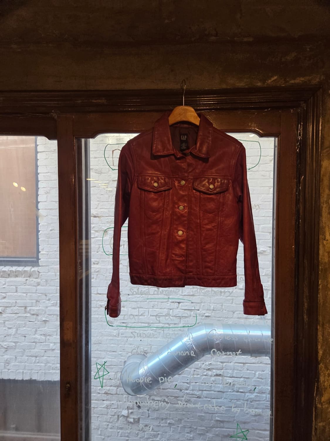 90'S 올드갭 레더자켓 상품이미지10