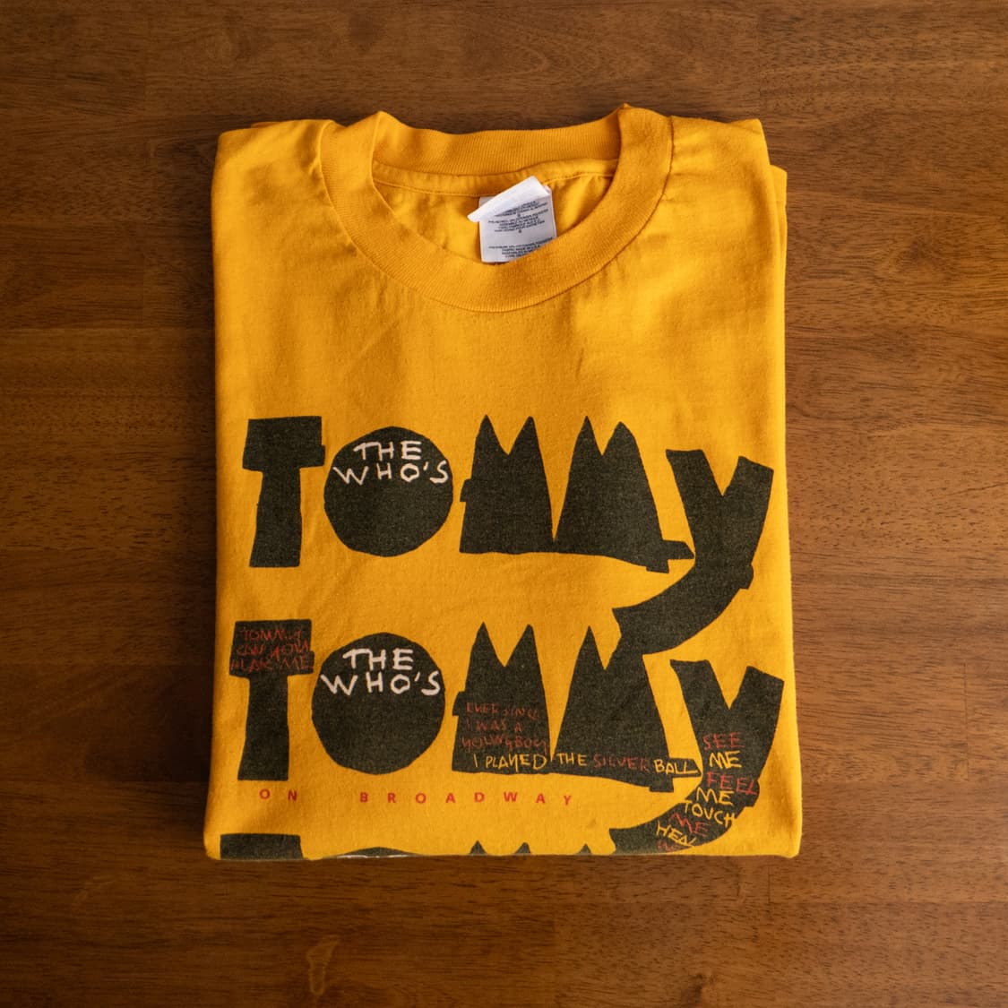 1992 The Who’s Tommy T shirt / XL 상품이미지2