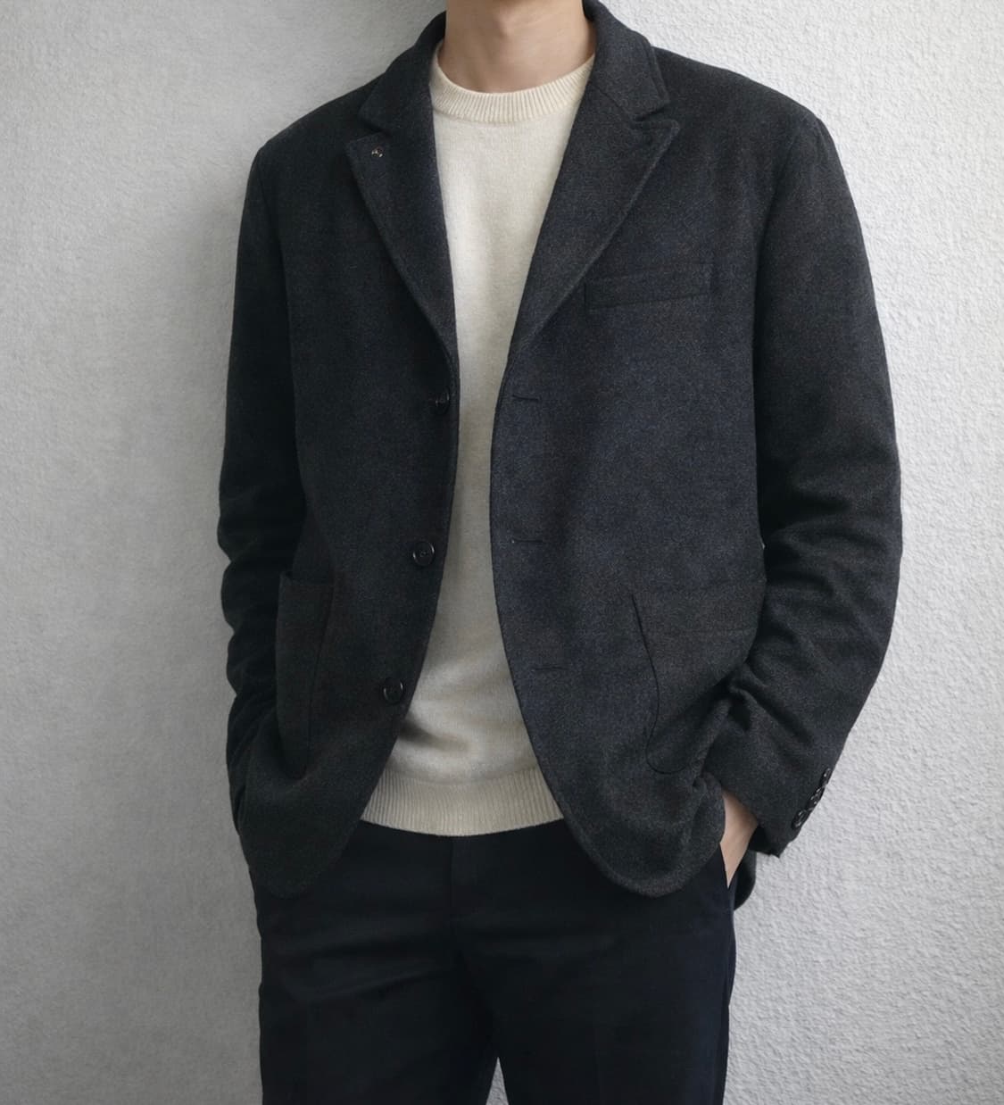 비슬로우 3버튼 블레이저 상품이미지2