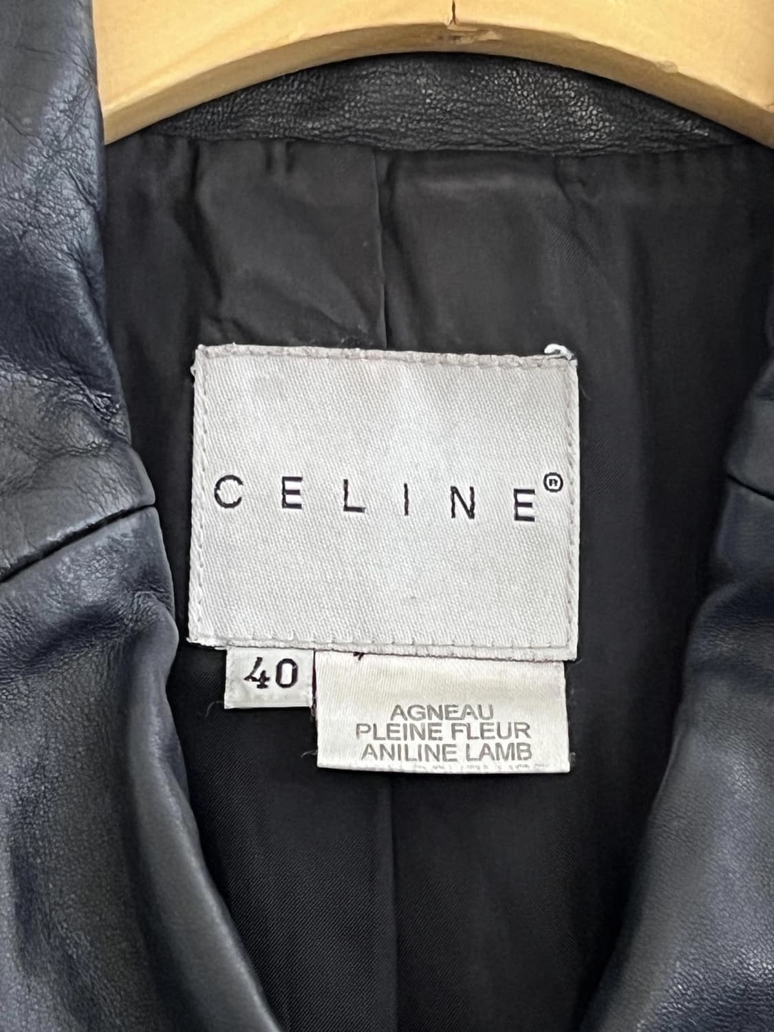 셀린느 레더 자켓 상품이미지2