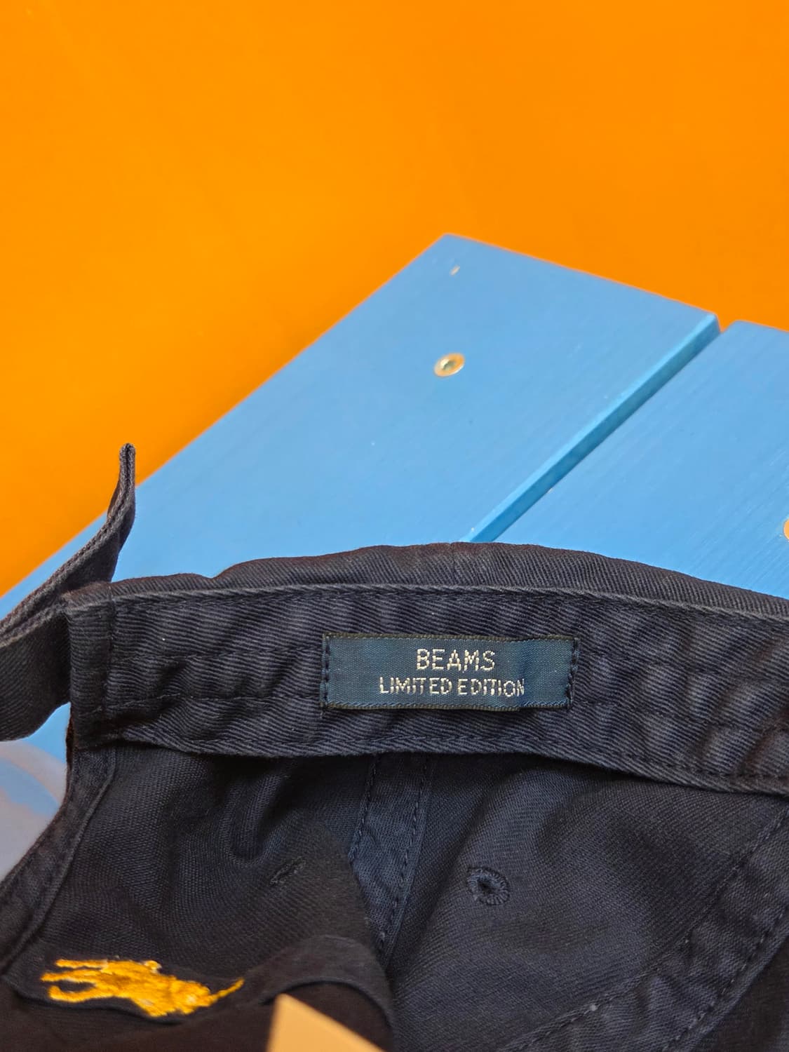 빔즈 x 폴로 랄프로렌 리미티드에디션 네이비 볼캡 상품이미지6