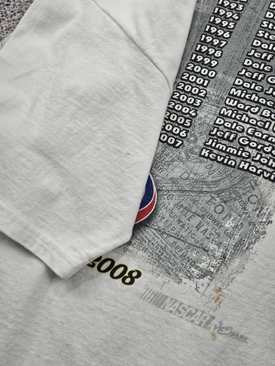 체이스어센틱 데이토나500 레이싱 반팔 티셔츠 ( XL ) / 11868 상품이미지10