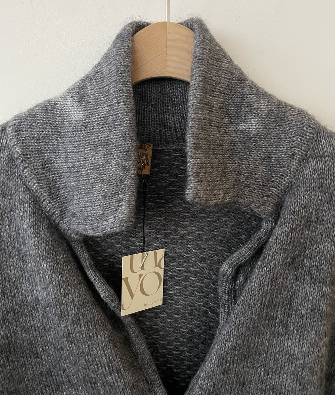 vintage mohair blend cardigan 상품이미지3