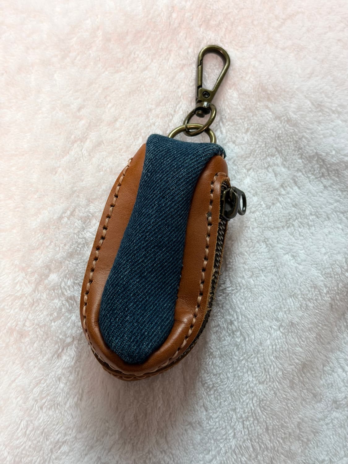 일본 가죽 빈티지 키링 Vintage keyring 상품이미지1