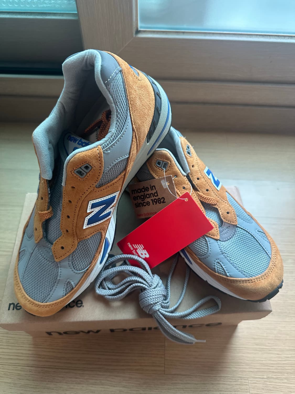 뉴발란스 991 옐로우/그레이 270 새상품 상품이미지1