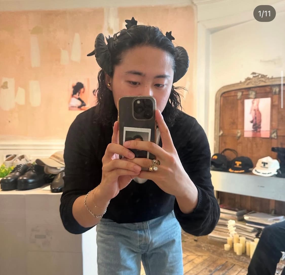 (유투버 하오 착용)소피부하이 실버 델리케이트 팔찌 상품이미지8