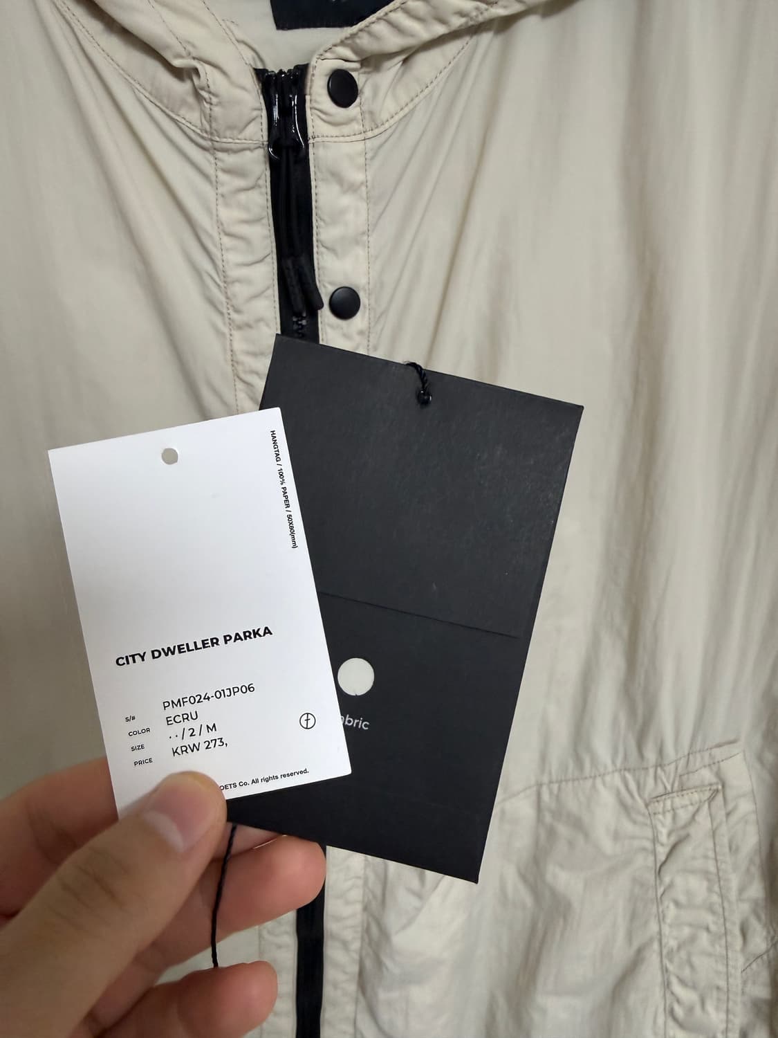 모이프 24ss city dweller parka 2사이즈 상품이미지4