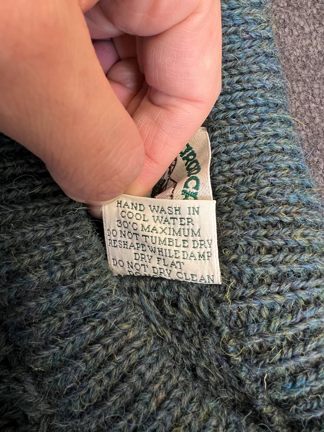 Aran Crafts 아란 크래프트 피셔맨 니트 S 상품이미지4