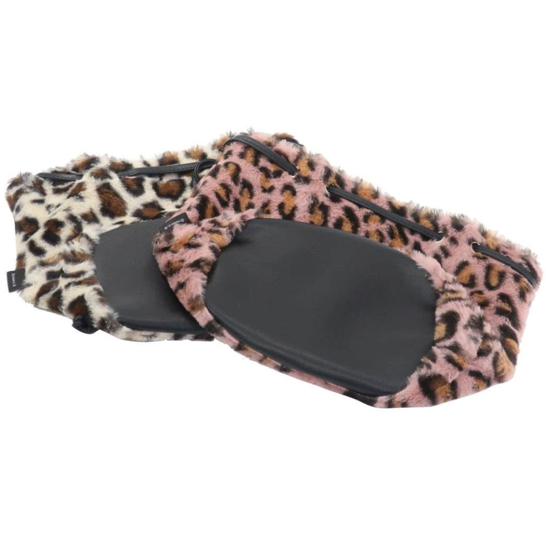 산리오 헬로키티 갸루 핑크 호피 레오파드 퍼 크로스백 가방 상품이미지2