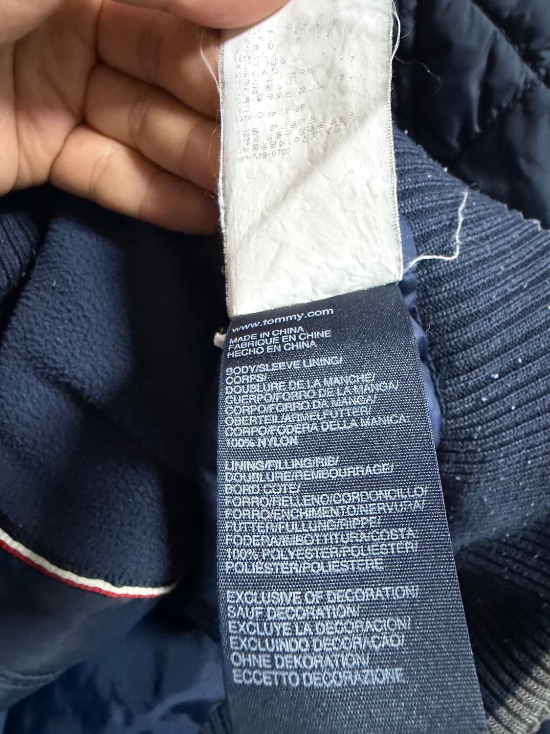 타미힐피거 퀼팅 점퍼 상품이미지4