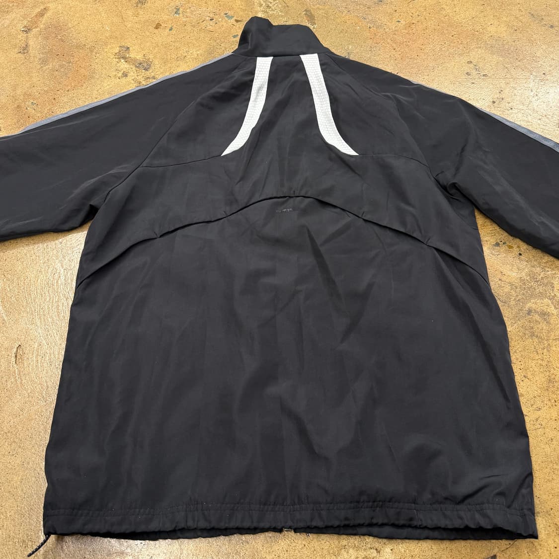 [정품/105] 아디다스 블랙 삼선 트랙탑 져지 바람막이 b16 상품이미지4