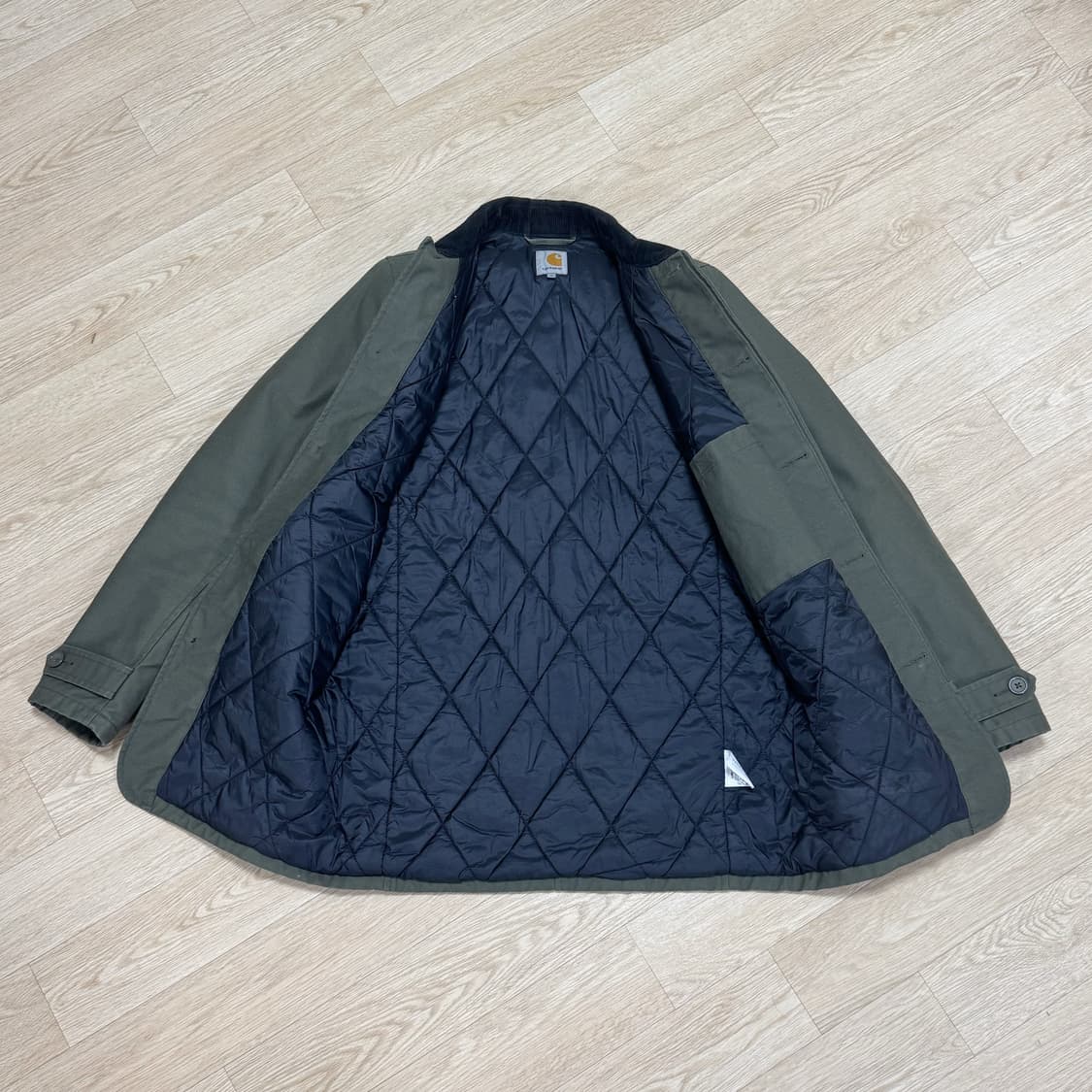 칼하트 wip 해리스 트렌치 코트 S 상품이미지2