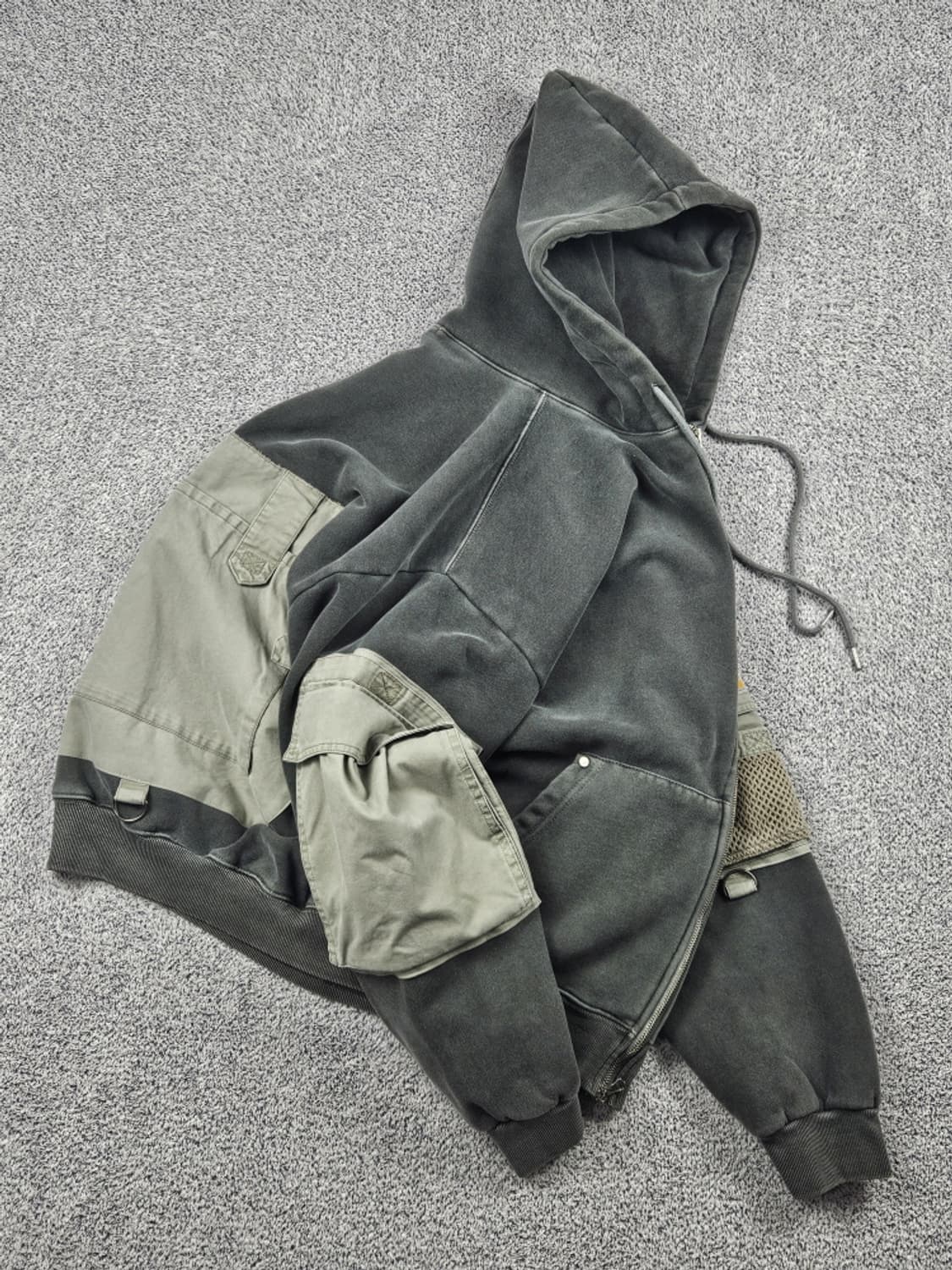 칼하트 포켓 베스트 믹스 커스텀 후드집업 (상세설명참조)/ 10097 상품이미지4